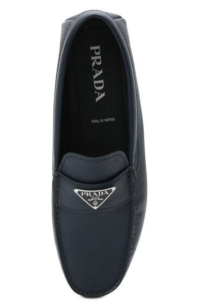 Кожаные мокасины PRADA, арт. 2DD164-053-F0216-U00I, фото 5