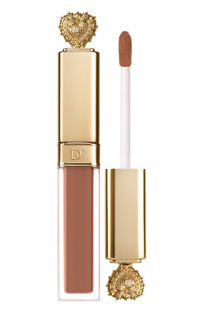 Женская жидкая помада-мусс для губ devotion, оттенок speranza 100 (5ml) DOLCE & GABBANA, арт. 8057971184439