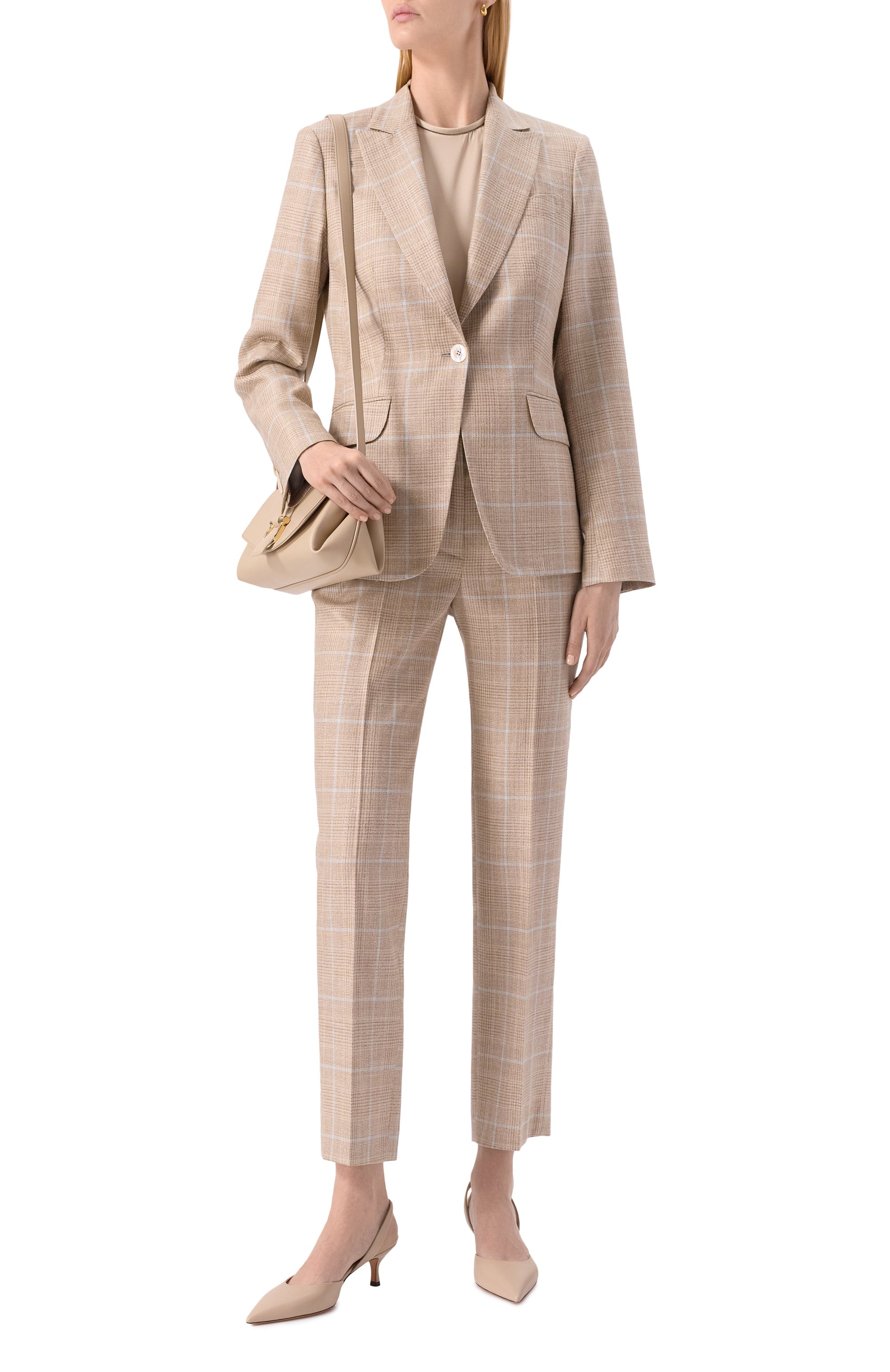 Брюки из кашемира и шерсти KITON, арт. D48125K0610E80, фото 2