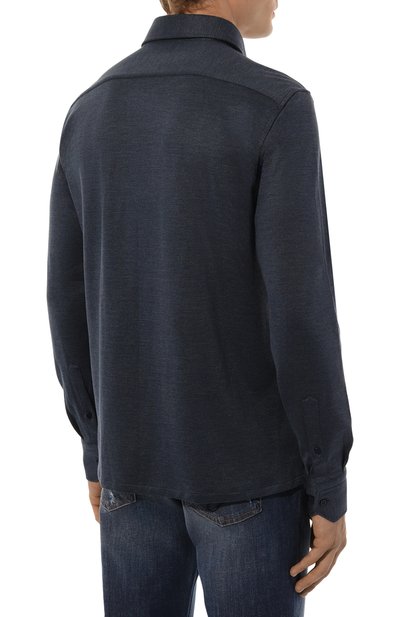 Рубашка из хлопка и шелка STEFANO RICCI, арт. CJ007518/TE2800, фото 4