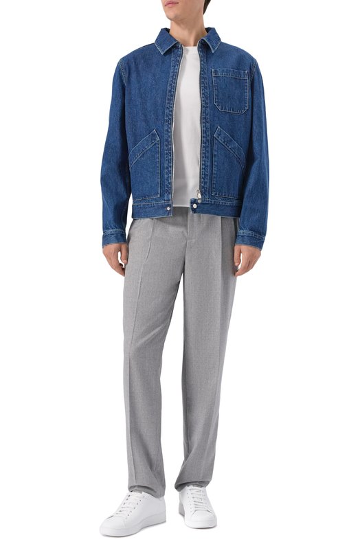 Джинсовая куртка Brunello Cucinelli M241P6912 Синий  M241P6912 Фото 2