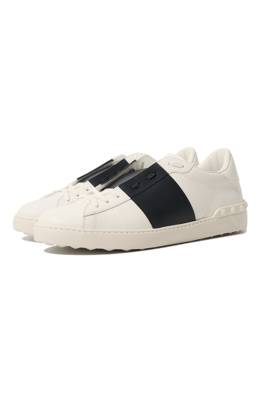 Кожаные кеды open VALENTINO, арт. UY2S0830/BLU, фото 1