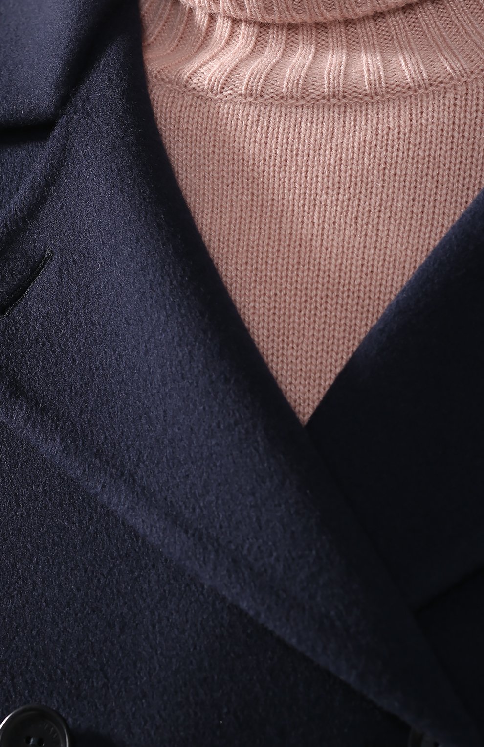 Однотонное кашемировое пальто с накладными карманами LORO PIANA, арт. FAI1799, фото 5