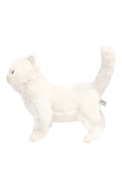 Мягкая игрушка котенок HANSA белого цвета по цене 9400 руб., арт. 6434, фото 3 Мягкая игрушка котенок HANSA, арт. 6434, фото 3