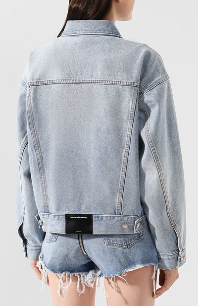 Джинсовая куртка ALEXANDER WANG, арт. 4D992694BZ, фото 4