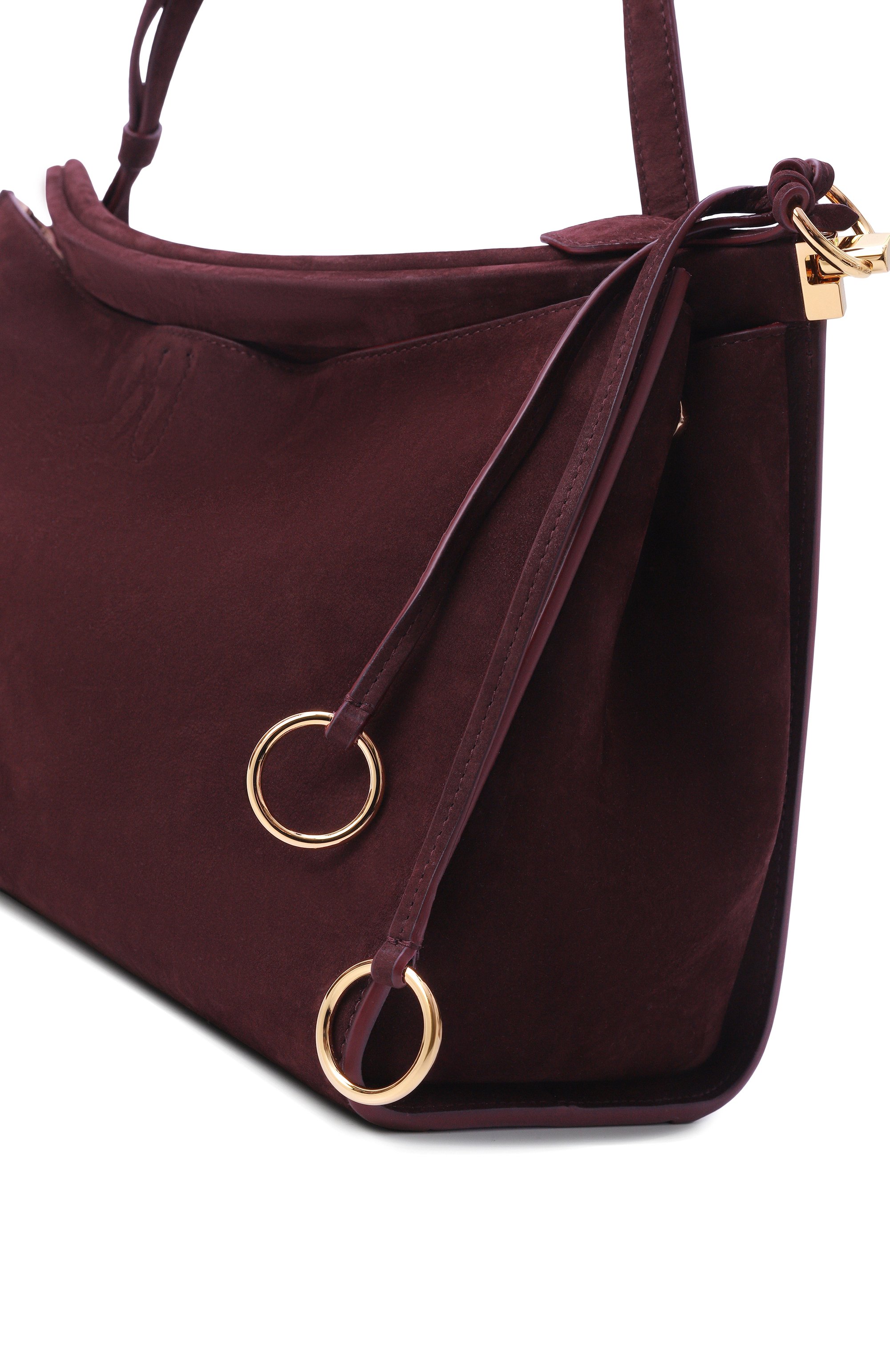 Сумка le click pocket 35 ALAIA темно-бордового цвета по цене 446500 руб., арт. AA1L2038CA214, фото 6 Сумка le click pocket 35 ALAIA, арт. AA1L2038CA214, фото 6
