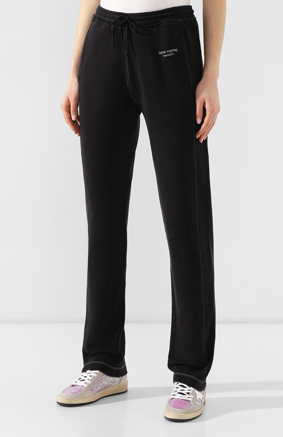 Хлопковые брюки ACNE STUDIOS, арт. AK0026, фото 3