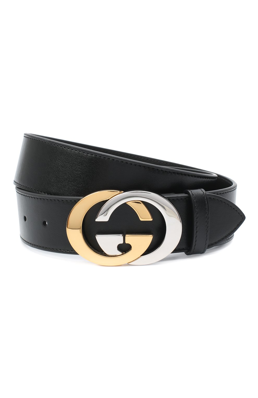 Кожаный ремень GUCCI черного цвета по цене 49700 руб., арт. 574808/0YA0X, фото 1 Кожаный ремень GUCCI, арт. 574808/0YA0X, фото 1