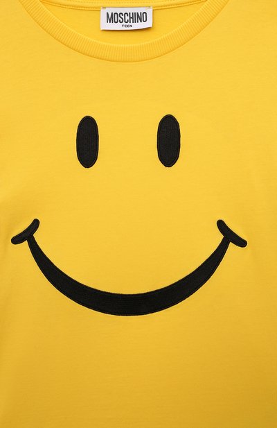 Хлопковая футболка MOSCHINO, арт. HAM06G/LAA10/4-8, фото 3