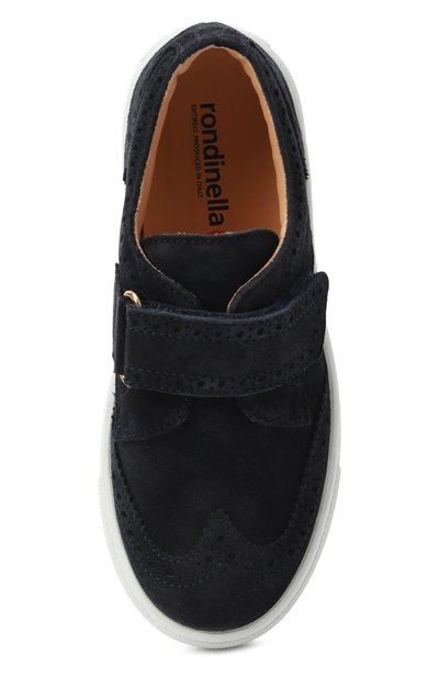 Замшевые дерби RONDINELLA темно-синего цвета по цене 19950 руб., арт. 11887A0/G0MMA/30, фото 4 Замшевые дерби RONDINELLA, арт. 11887A0/G0MMA/30, фото 4