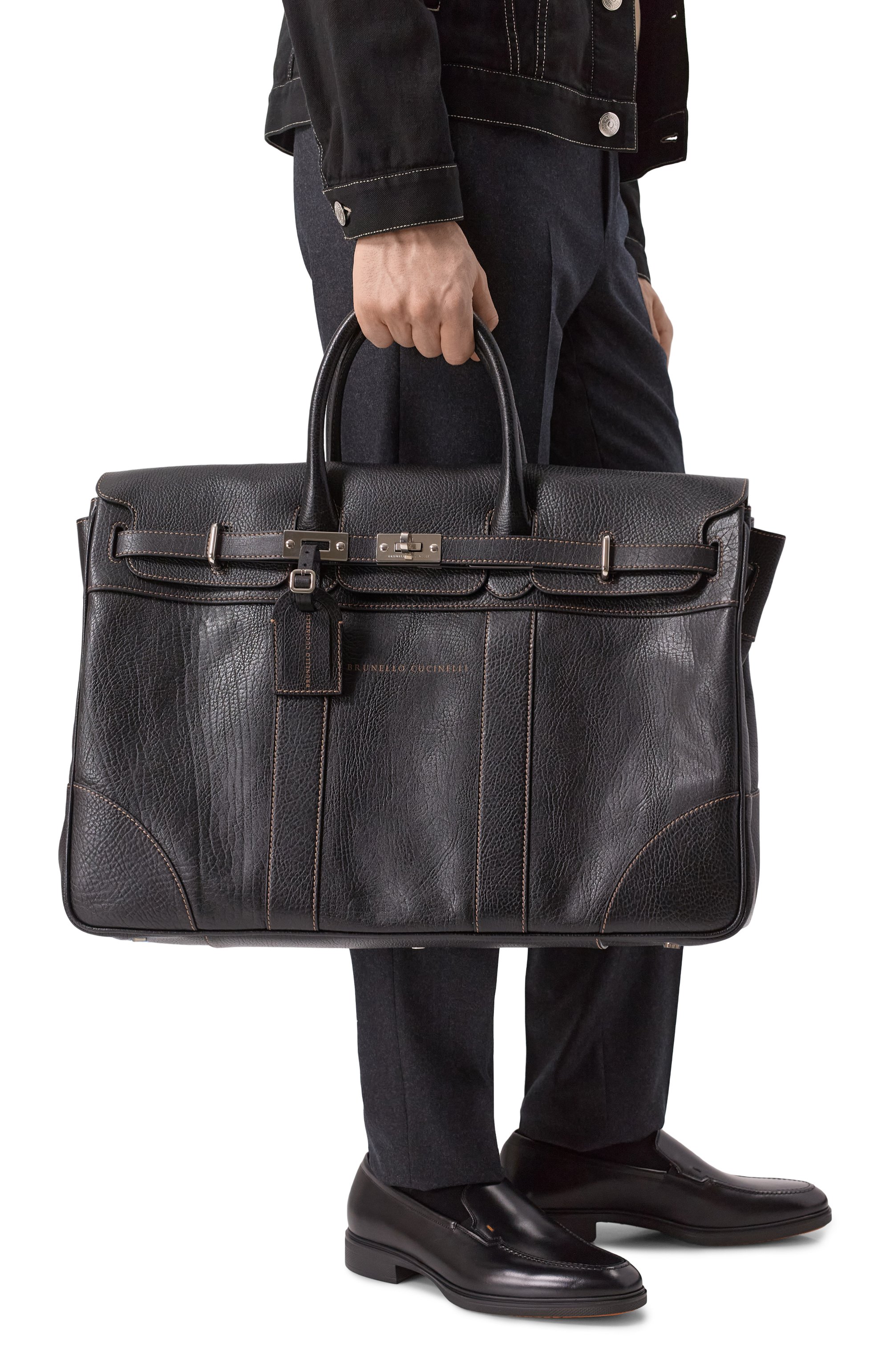 Сумка country BRUNELLO CUCINELLI, арт. MBZIBU071, фото 2