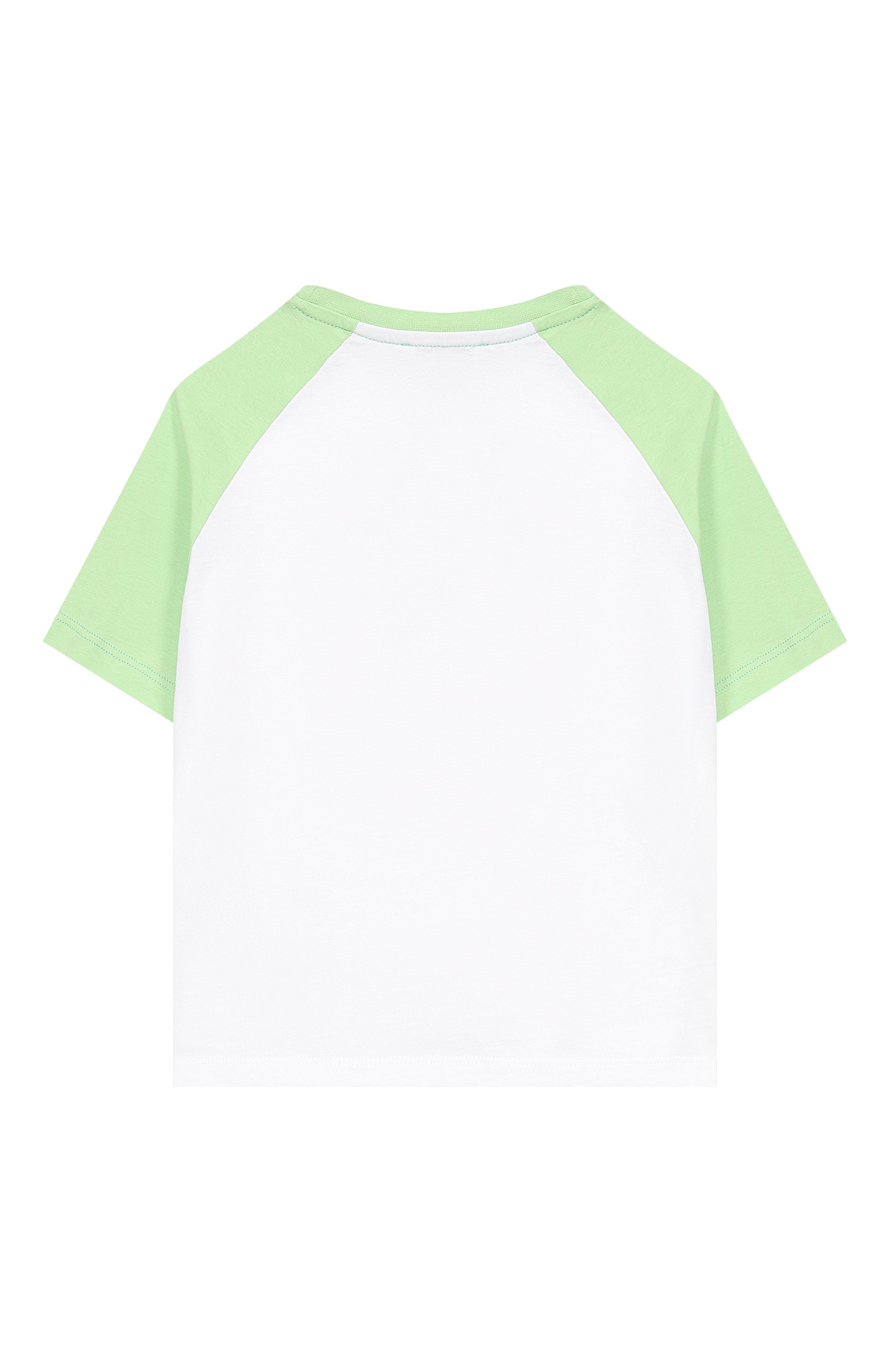 Хлопковая футболка MSGM KIDS, арт. S6MSJBTH060, фото 2