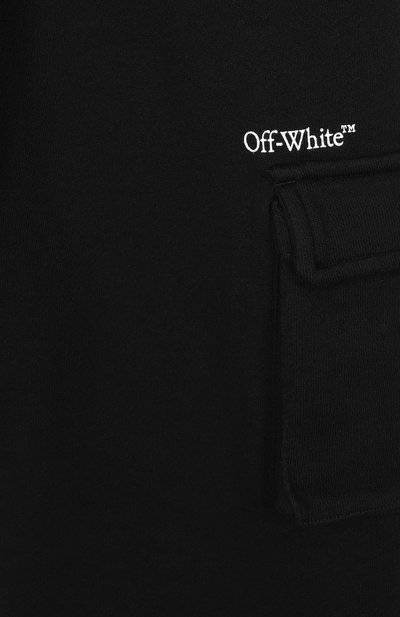 Хлопковые брюки-карго OFF-WHITE, арт. 0GCH00BS26FLE001_001, фото 3