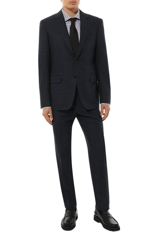 Хлопковая сорочка Kiton UCIH0863711 Серый  UCIH0863711 Фото 2