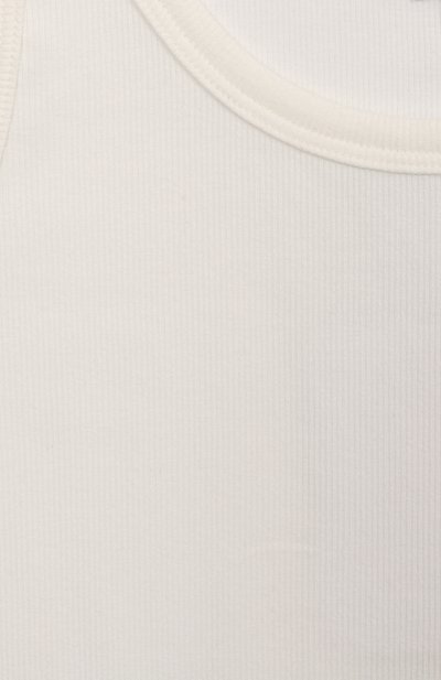 Хлопковая майка SANETTA молочного цвета по цене 3970 руб., арт. 349209, фото 3 Хлопковая майка SANETTA, арт. 349209, фото 3