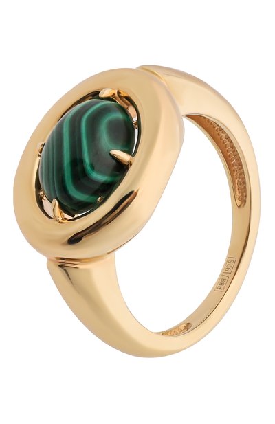 Кольцо ai с малахитом MOONKA, арт. AI-925YG-RG00-MLH, фото 3