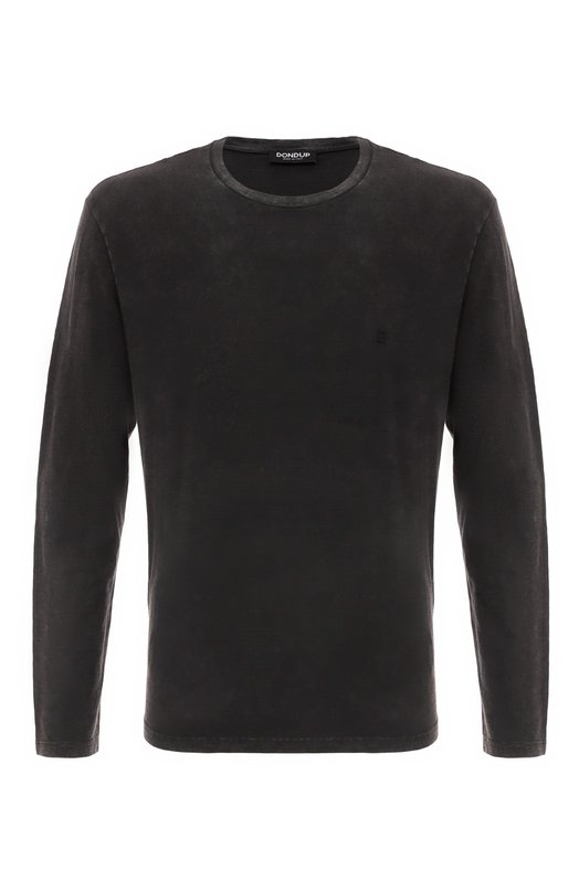 

Хлопковый лонгслив Dondup, Серый