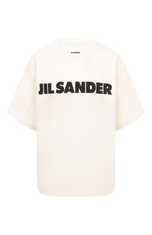 фото Хлопковая футболка jil sander