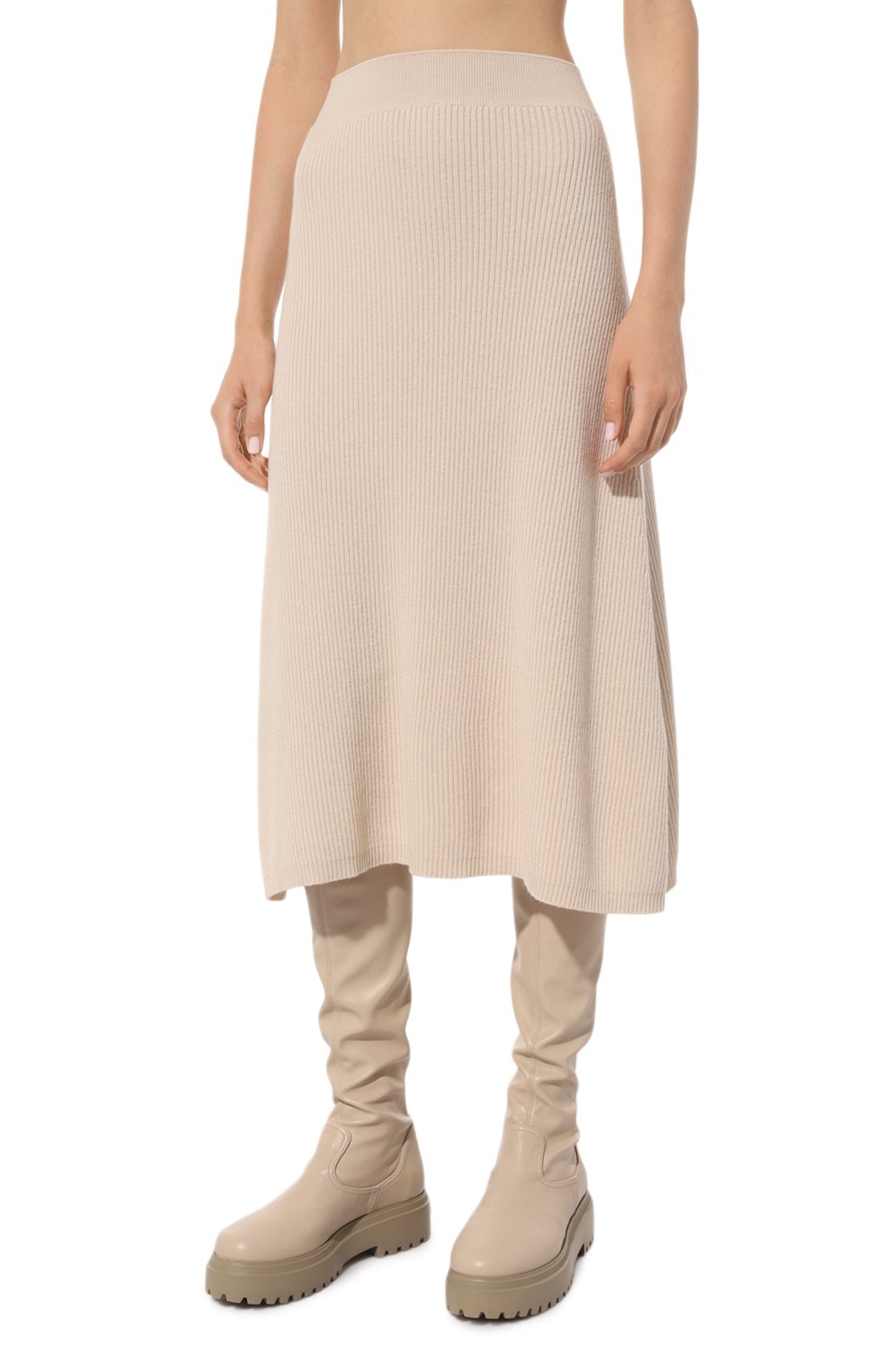 Юбка из шерсти и кашемира LORENA ANTONIAZZI, арт. A24121SM10A/2472, фото 3