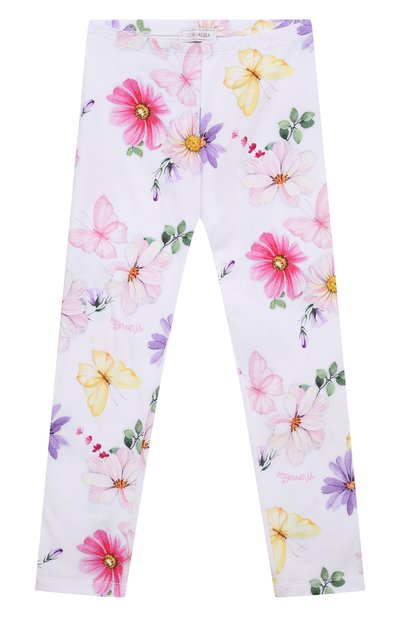 Хлопковые легинсы MONNALISA, арт. 11A413, фото 1