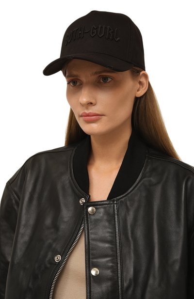 Хлопковая бейсболка DSQUARED2, арт. BCW0088 05C00001, фото 2