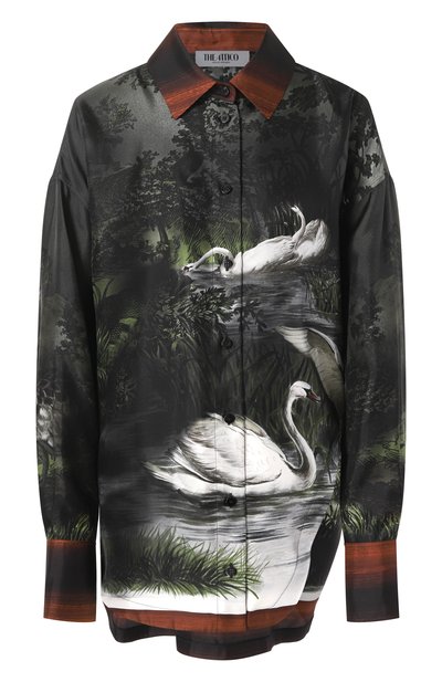 Шелковая блузка THE ATTICO, арт. 250WCH00004/SSS015PR, фото 1