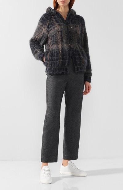 Кардиган на молнии с капюшоном BRUNELLO CUCINELLI, арт. M4U320406, фото 2