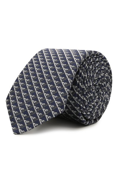 Шелковый галстук EMPORIO ARMANI, арт. 409525/1A920, фото 1