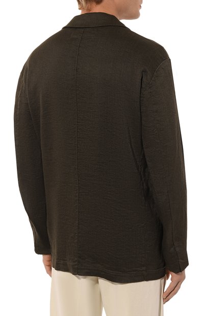 Пиджак изо льна и вискозы TRANSIT, арт. CFUTRWH171, фото 4