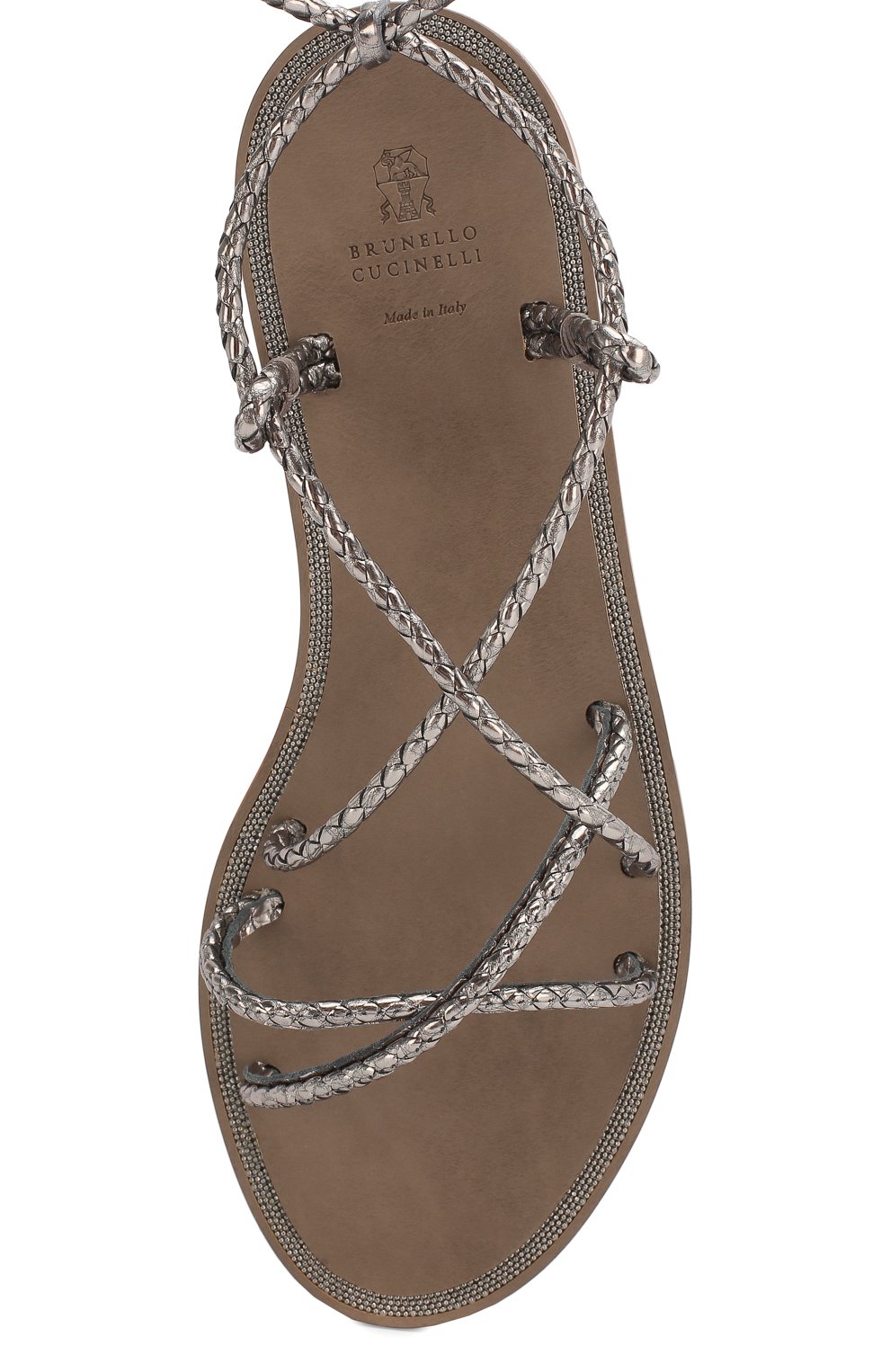 Кожаные сандалии BRUNELLO CUCINELLI, арт. MZR0C1737, фото 5