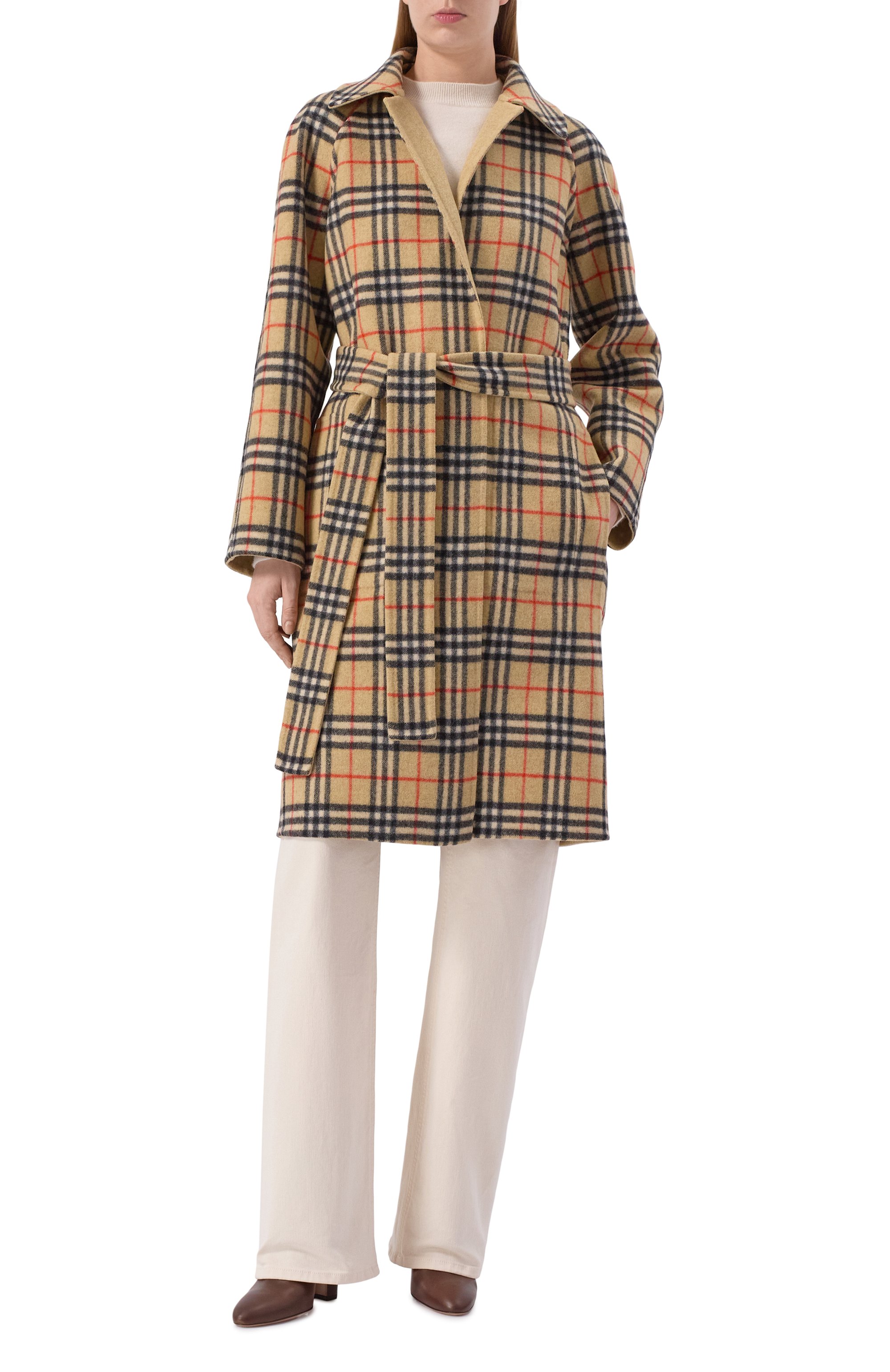 Двустороннее шерстяное пальто BURBERRY, арт. 8110900, фото 6