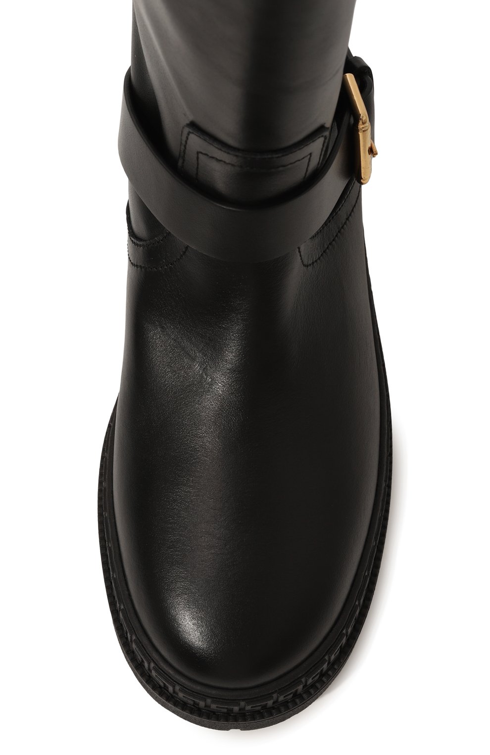 Кожаные полусапоги VERSACE, арт. 1012281/1A00138/34-40, фото 4