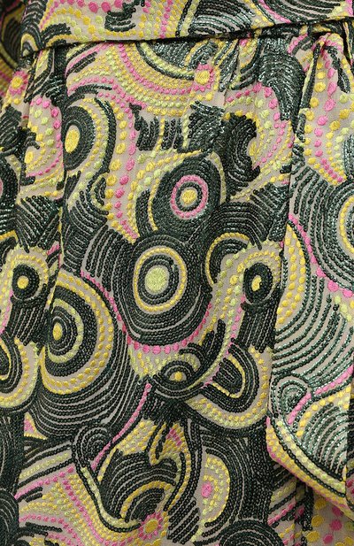 Платье из вискозы DRIES VAN NOTEN зеленого цвета по цене 164000 руб., арт. 202-31008-1432, фото 5 Платье из вискозы DRIES VAN NOTEN, арт. 202-31008-1432, фото 5