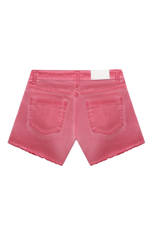 Джинсовые шорты MSGM kids Розовый, фото 2