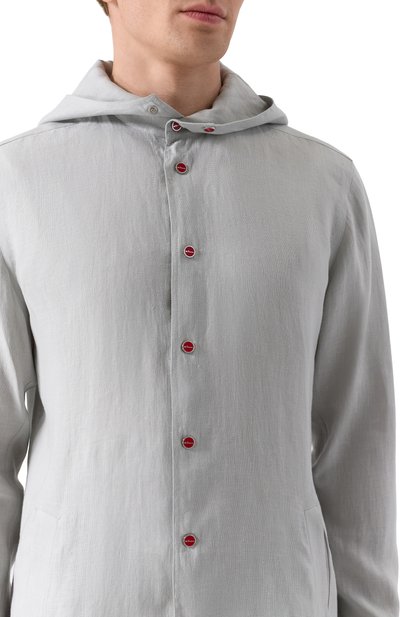 Льняная рубашка KITON, арт. UMCMARH0928619, фото 5