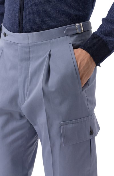 Хлопковые брюки-карго KITON, арт. UPN05K0647E04, фото 5