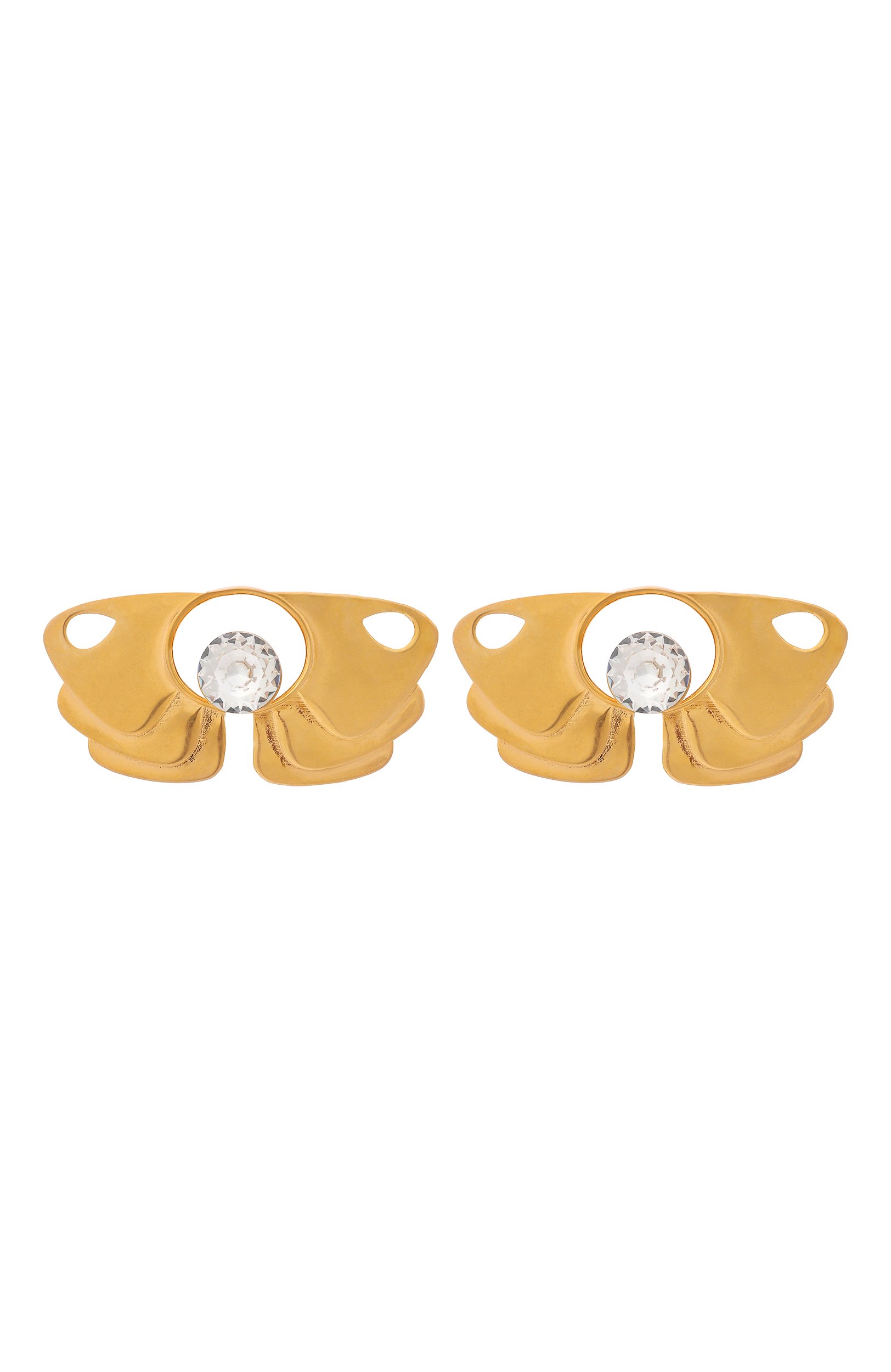 Серьги VALENTINO золотого цвета по цене 64650 руб., арт. 8W0J0BM9/YCW, фото 1 Серьги VALENTINO, арт. 8W0J0BM9/YCW, фото 1