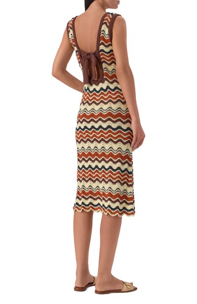 Хлопковое платье MOTHER, арт. 82366-1786, фото 4