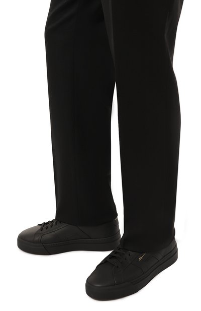 Кожаные кеды gloria SANTONI, арт. MBGT21779NE0RSL7N01, фото 3