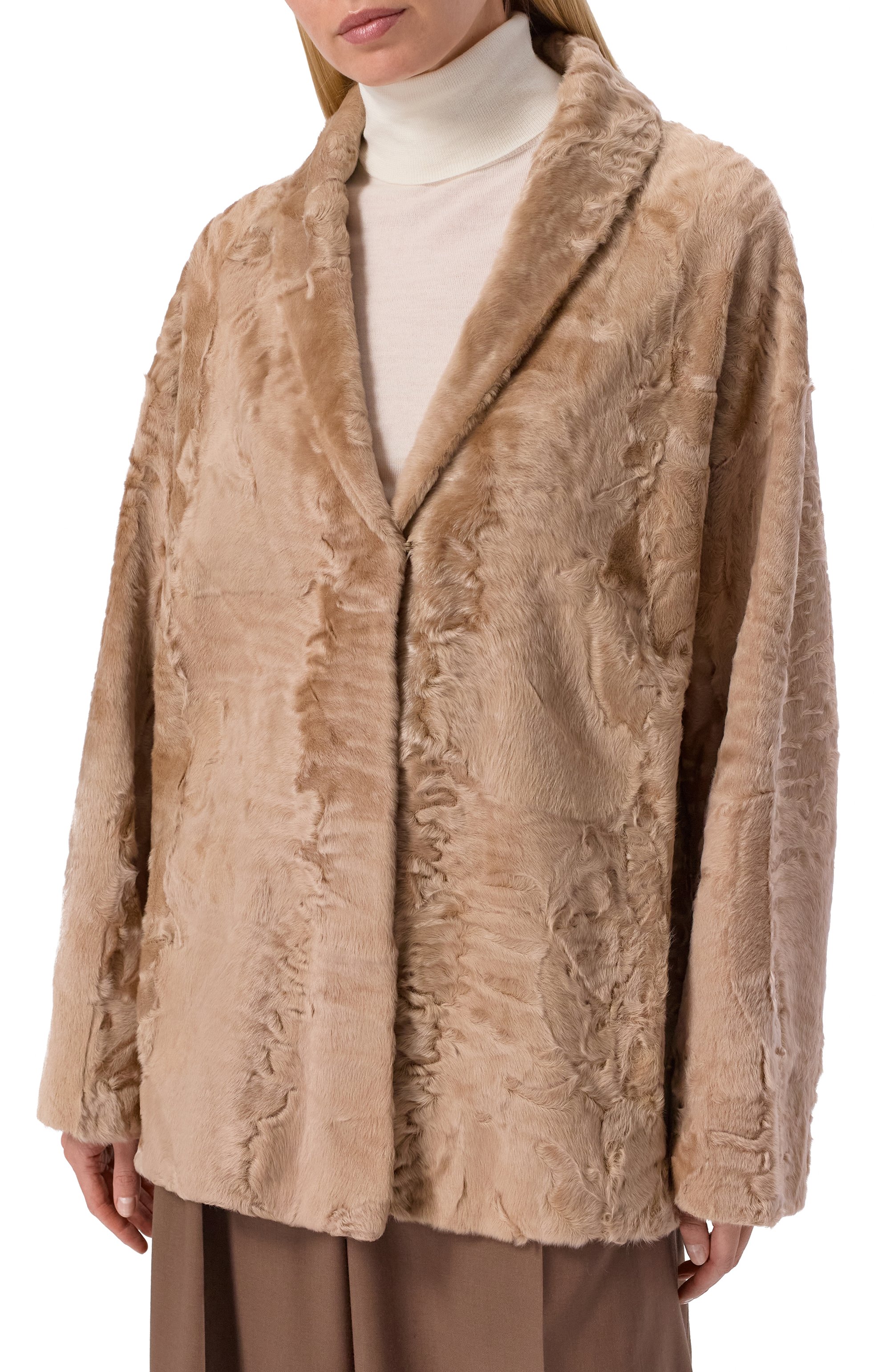 Шуба из ягненка GIULIA GURMAN, арт. 2501SP44, фото 3