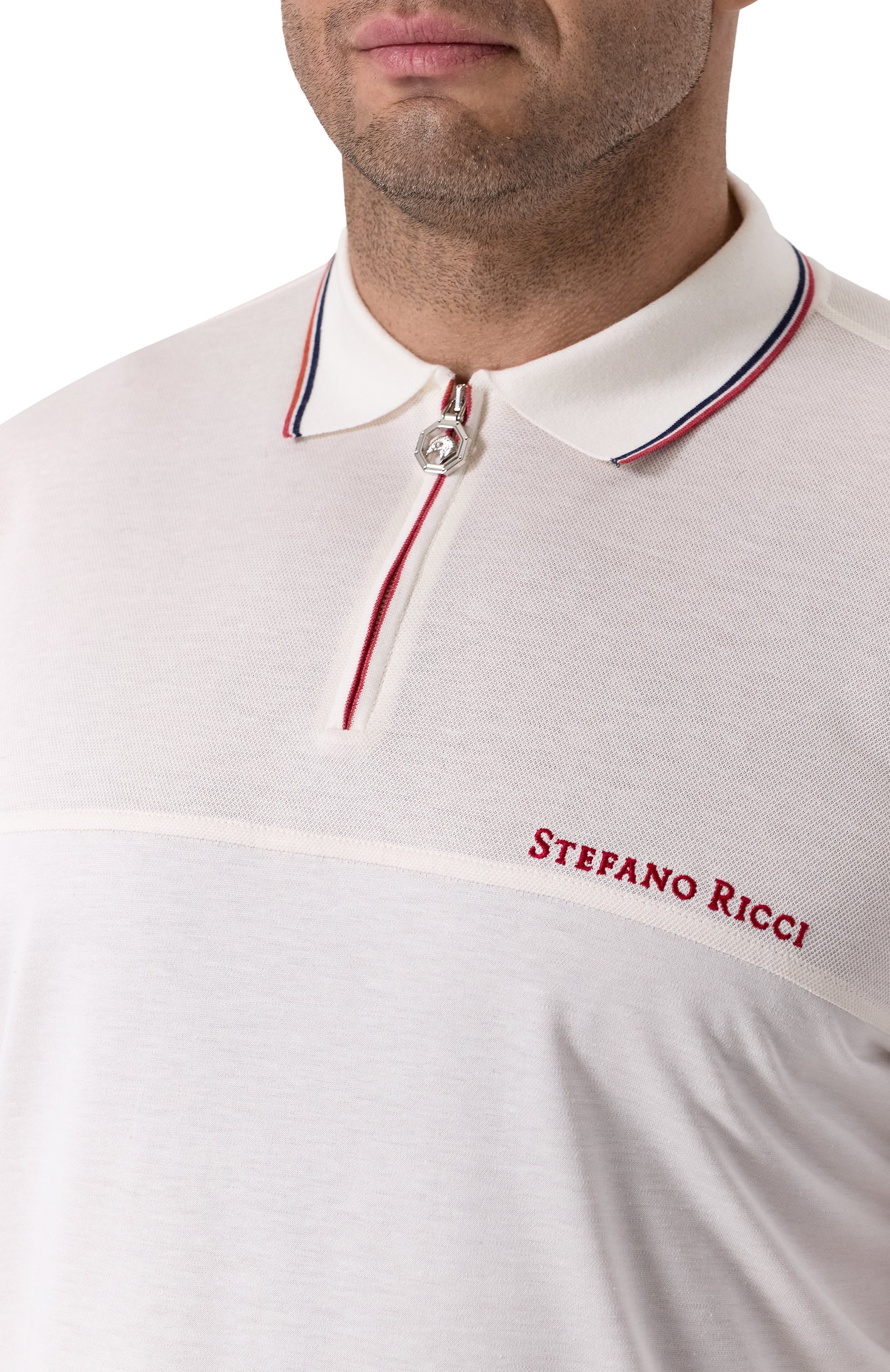 Поло из шелка и льна STEFANO RICCI, арт. K919053P31/T25102/62, фото 5