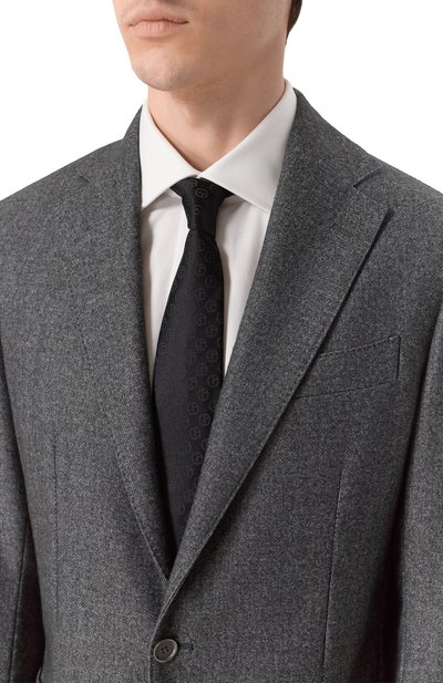 Шелковый галстук GIORGIO ARMANI, арт. GM000800/TE20428, фото 2