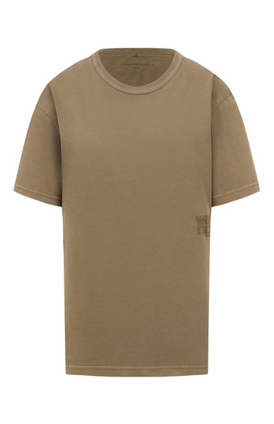 Женская хлопковая футболка ALEXANDERWANG.T, арт. 4CC3241520