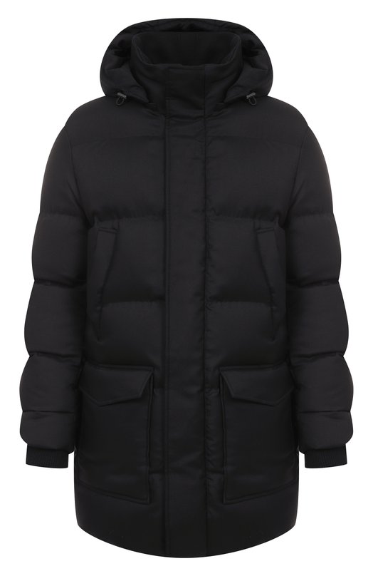 Пуховик из кашемира и шелка MVST M25.1MM.0012 Чёрный M25.1MM.0012