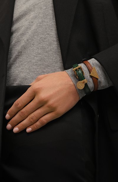 Кожаный браслет PRADA, арт. 1IB341-053-F0046, фото 2