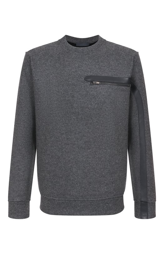 Свитшот из шерсти и кашемира MVST M25.1PM.H001/15951 Серый M25.1PM.H001/15951