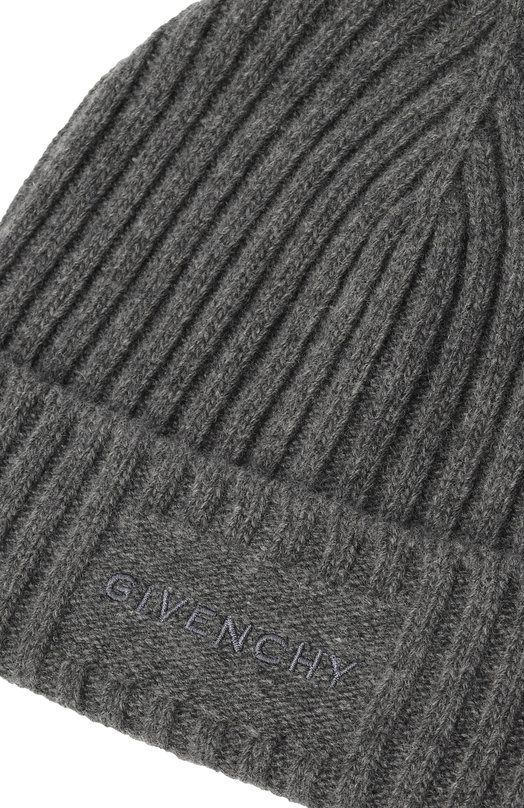 Шапка из шерсти и кашемира Givenchy 710009349 Серый  710009349 Фото 3