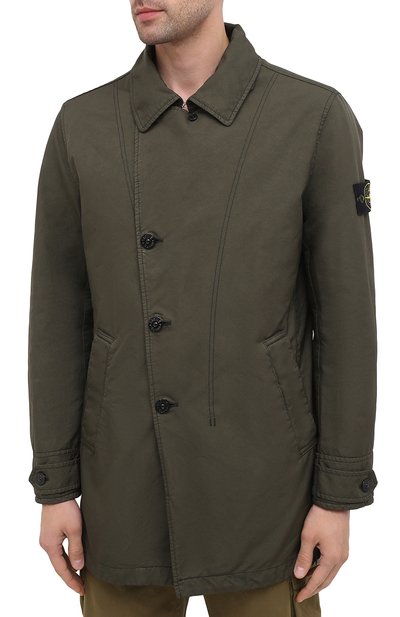 Утепленный плащ STONE ISLAND, арт. 731542149, фото 3