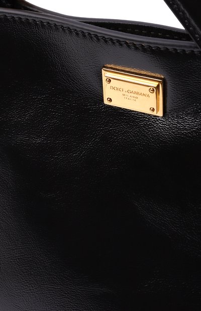 Сумка vittoria DOLCE & GABBANA черного цвета по цене 241500 руб., арт. BB7896/AZ000, фото 3 Сумка vittoria DOLCE & GABBANA, арт. BB7896/AZ000, фото 3