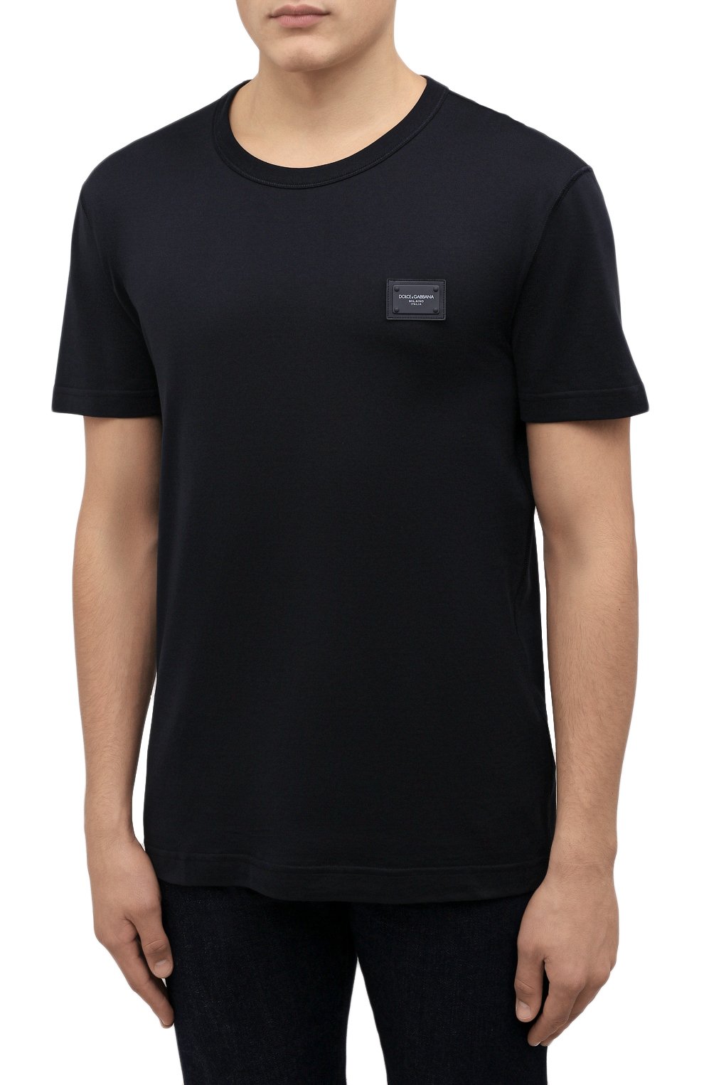 Хлопковая футболка DOLCE & GABBANA, арт. G8KJ9T/FU7EQ, фото 3